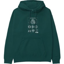 The Lucid Lab Arc Reactor Hoodie - Koyu Yeşil