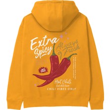 The Lucid Lab Chili Vibes Only Hoodie - Turuncu