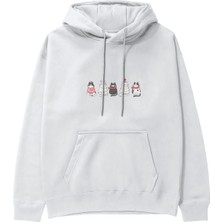 The Lucid Lab Christmas Kitty Parade Hoodie - Beyaz