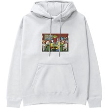 The Lucid Lab Champions League Poker Hoodie - Beyaz