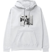 The Lucid Lab Amy Winehouse At The Laundromat 2004 Hoodie - Beyaz