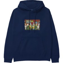 The Lucid Lab Champions League Poker Hoodie - Lacivert