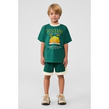 NBT Jeans Bg Store Erkek Çocuk Yeşil Tshirt