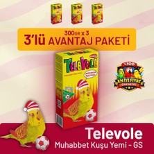 Bird Food Energy Televole Muhabbet Kuşu Yemi Gs - 3 Adet