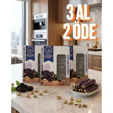 Airobazar Karadut Antep Fıstıklı Lokum 125 gr – Karadut Meyveli & Fıstıklı Türk Lokumu – Taze ve Yumuşak