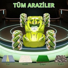 River 2.4ghz Uzaktan Kumandalı El Sensörlü 4WD Sesli Işıklı Müzikli Şarjlı Akrobat Araba