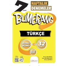 River Bumerang 7. Sınıf Türkçe Haftalık Denemeler