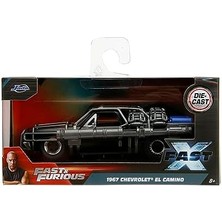River Hızlı ve Öfkeli Hızlı x 1:32 1967 Chevy El Camino Kafesli Versiyon Döküm Arabalar, Çocuklar ve Yetişkinler Için Oyuncaklar