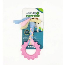 Hnrlishp Eurodog Puppy T Pembe Çark Diş Kaşıma Oyuncağı