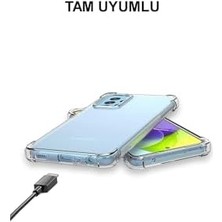 River Galaxy A25 Kapak Şeffaf Airbag Antishock Köşe Korumalı Silikon Kılıf