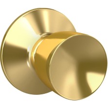 River F10VBEL605 Çan Geçiş Topuzu, Parlak Pirinç