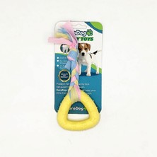 Hnrlishp Eurodog Puppy T Sarı Üçgen Diş Kaşıma Oyuncağı