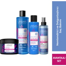 Urban Care Hyaluronic & Collagen Saç Bakım Seti 350 ml Kuru Saçlar İçin Canlandırıcı Etki