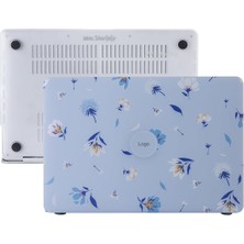 River Pro 16 Kılıf Baskılı Sert Hard Ince Hafif Darbe Çizilme Koruma Mat Yüzey Uyumlu  Pro A2141 2019 Açık Mavi