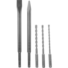 River Professional - Sds-Plus Kırıcı Delici ve Keski Seti 5 Parça, Yeşil