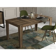 Dekorister Exclusive Costa Yemek Masası Ceviz
