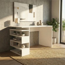 Dekorister Snake Çalışma Masası Beyaz