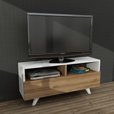 Dekorister Novella K3 Tv Ünitesi Beyaz-ceviz