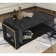 Dekorister Exclusive Bianco Orta Sehpa Mermer