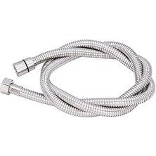 River Çelik Örgülü Duş Hortumu, 1.5 Metre, Metal Örgü Kaplama, Banyo Için Su Hortumu