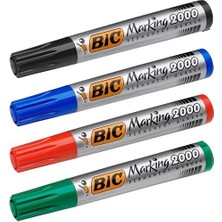 River Intensity Marker 2000 Yuvarlak Uçlu Permanent Markör 4'lü Blister, 4 Farklı Renk, 1.7 mm Uç