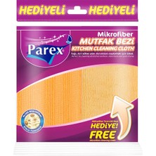 Parex Mikrofiber Mutfak Bezi 12 Adet Onikili Paket Hızlı Kuruma ve Kolay Temizlik Özelliği