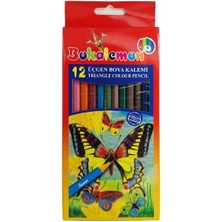 River Bukalemun Üçgen Boya Kalemi 12'li