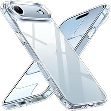 River - 17 Air ile Uyumlu Kılıf Kamera Çıkıntılı Korumalı Yumuşak Şeffaf Silikon Renksiz Kapak