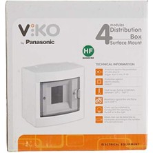 River 4lü Sıva Üstü Sigorta Kutusu