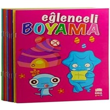 River Eğlenceli Boyama Seti -10 Kitap
