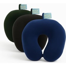 River Seyahat Boyun Yastığı – Büyük Boy, Ergonomik & Boyuna Geçmeli Destek Yastığı, Araç, Uçak ve Ofis Için Rahat U Yastık (Renk Stok Durumuna Göre Gönderilir)
