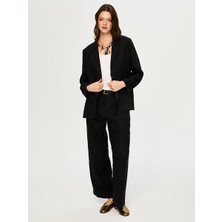 Faik Sönmez %100 Keten Astarsız Blazer Ceket S26CKT015