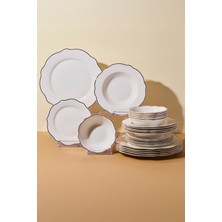 Perotti Gold Bone 24 Parça 6 Kişilik Yemek Takımı