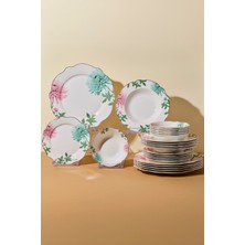 Perotti Lotus Bone 24 Parça 6 Kişilik Yemek Takımı