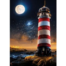 River Yıldız Kapısı 1000 Parça Neon Puzzle