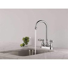 River B28911LF Temeller Iki Saplı Bar/hazırlık Musluk, Krom