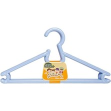 River 6'lı Plastik Çocuk Elbise Askısı, 0.6X27X14 Cm, Asorti