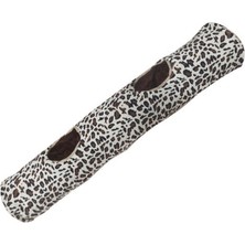 Elite Pet Hnrlishp  Tüneli Çift Delikli Leopar Desenli