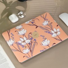 River Pro 13 Inç M1 M2 Uyumlu Kılıf A2338 A2289 A2251 A1706 A1989 A2159 Çizilmez Dayanıklı Sert Kapak Desenli Koruyucu Hard Sarı