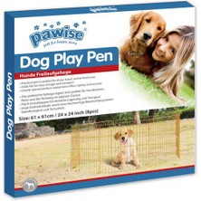 Hnrlishp Pawise Köpek Oyun Bahçesi Çiti 8 Metal Panel 60X60CM