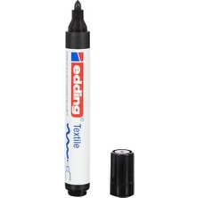 River 4500 Tekstil Kalemi - Siyah - 1 Kalem - 2-3 mm Yuvarlak Uç