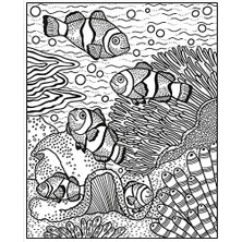 River Coral Reef Magic Painting Book