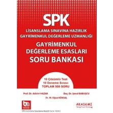 River Spk Gayrimenkul Değerleme Esasları Soru Bankası