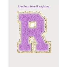 River Uyumlu Premium Harf /aksesuar – Tekstil Kaplama Kişiselleştirilmiş Tasarım Qncharf-R