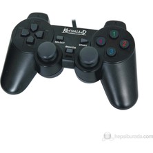 Kontorland KT-1081C PC USB Analog/Digital Titreşimli Gamepad Ergonomik Tasarım ve Yüksek Hassasiyet
