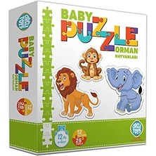 River Toys Baby Puzzle Orman Hayvanları