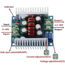 River Dc-Dc 300W 20A Ayarlanabilir Voltaj Düşürücü Modül