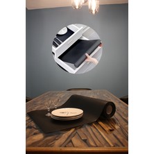 Özbience 10 Metre 45 cm Siyah Hasır Desenli Raf ve Dolap Iç Kaydırmaz Örtüsü