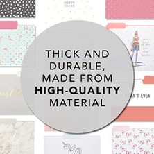 River Hustle Dosya Klasör Seti - Dosya Seti 9 Klasör ve 3 Benzersiz Şımarık Tasarım Içerir, Dayanıklı Üçlü Puanlı Kaplamalı Kart Stoğuna Basılmıştır, 29,8 cm x 24,1 cm