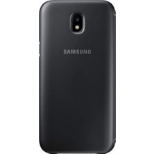 River J5 2017 Cüzdan Kılıf, Siyah